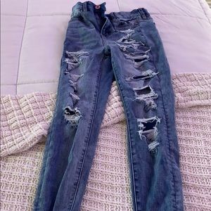 american eagle scretch jeans